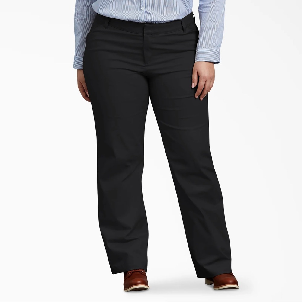 Dickies Black Work Pants stretch women’s NWT Size 18